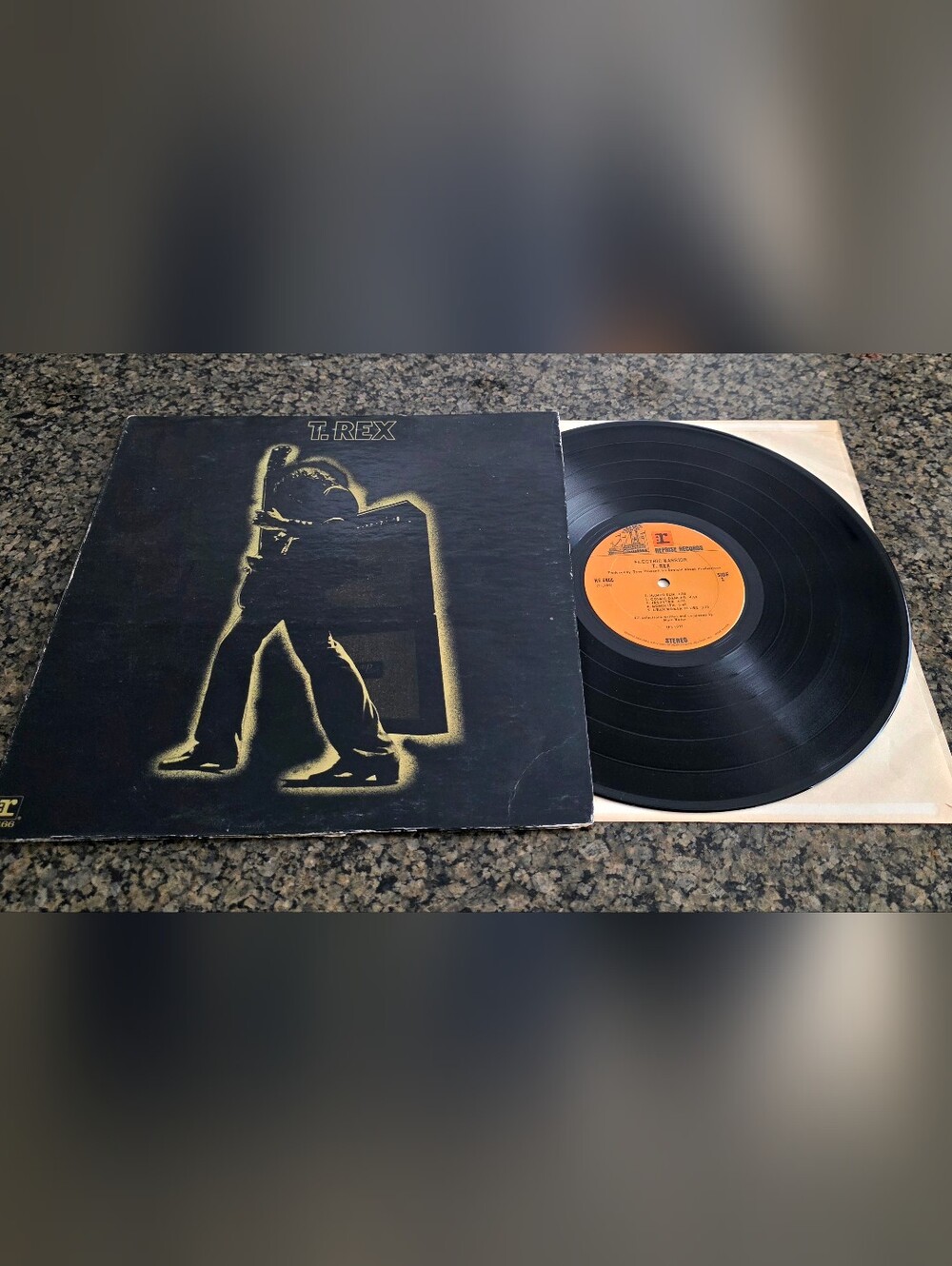 T.Rex Electric Warrior Reprise Records RS 6466 vintage vinyl marc bolan 1971 Rar